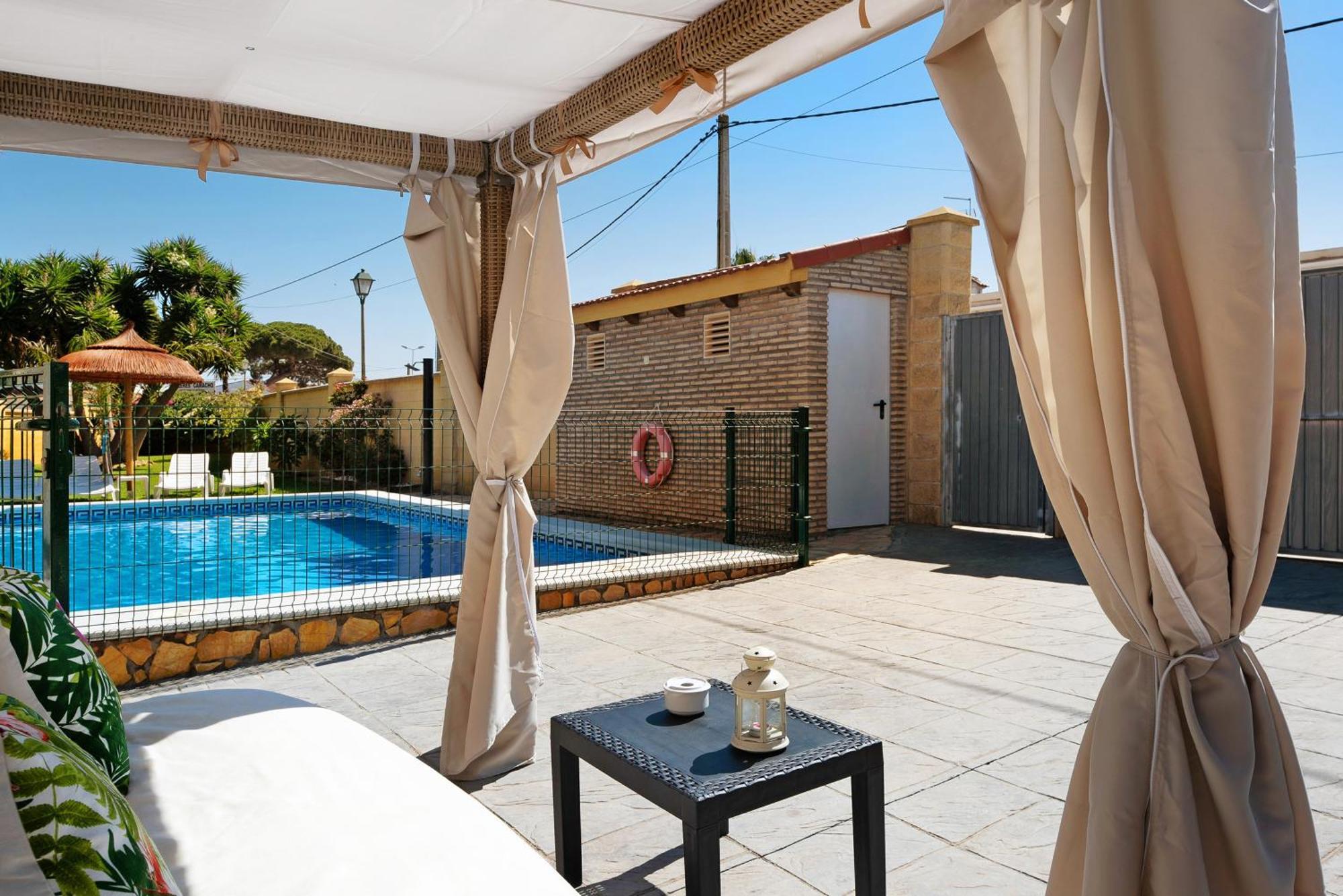Villa Magnolia B- Solo Familias Conil De La Frontera Exterior foto